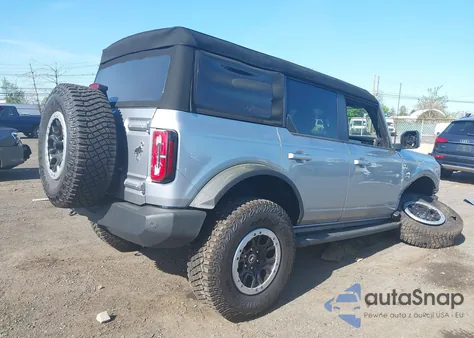 2024 Ford Bronco Outer Banks z USA, uszkodzony, nr VIN 1FMDE8BH9RLA87599